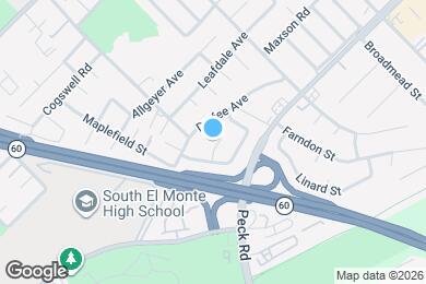 Map image of the property - 1321 Holtwood Ave