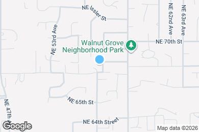 Map image of the property - 6804 NE 56th Ave