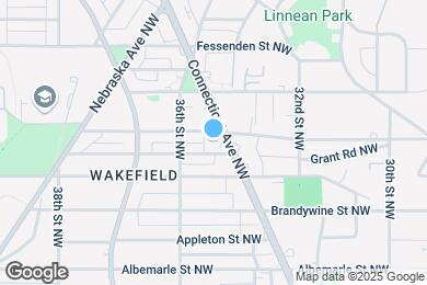 Map image of the property - 4740 Connecticut Ave NW