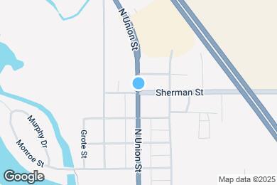 Map image of the property - 400 Sherman