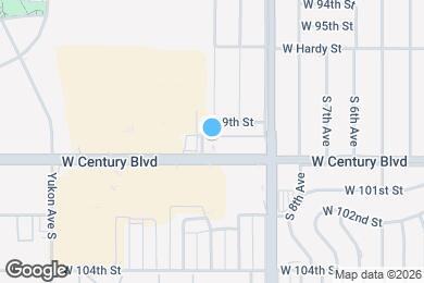 Map image of the property - 9910 S Village Dr