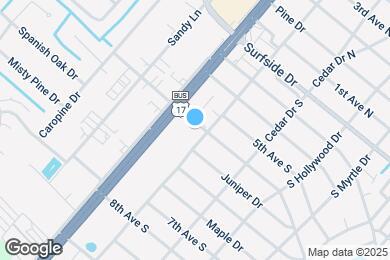 Map image of the property - 805 6th Ave S