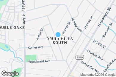 Map image of the property - 2212 Edison St