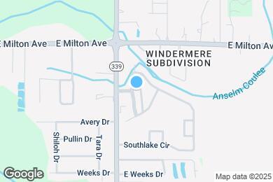 Map image of the property - 1001 Southlake Cir