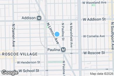 Map image of the property - 3461 N Lincoln Ave