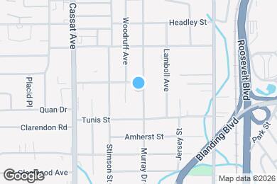 Map image of the property - 1374 Murray Dr