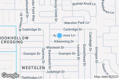 Map image of the property - 16914 Kilwinning Dr
