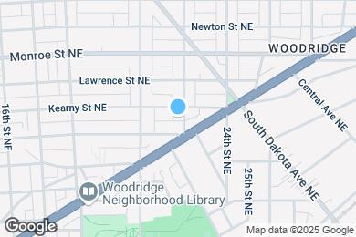 Map image of the property - 3204 22nd St NE