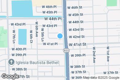 Map image of the property - 430 W 42nd St
