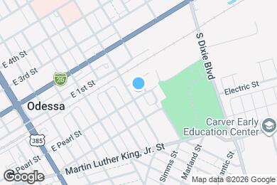 Map image of the property - 605 E Pearl St