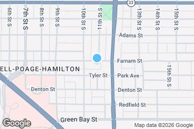 Map image of the property - 1026 Farnam St