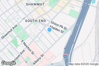 Map image of the property - 34 Plympton St
