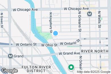 Map image of the property - 645 N Kingsbury St