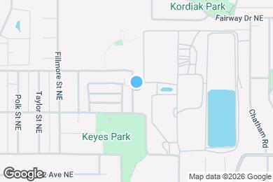 Map image of the property - 4628 Johnson St NE