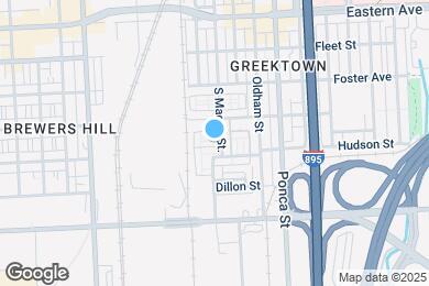 Map image of the property - 864 S Macon St.