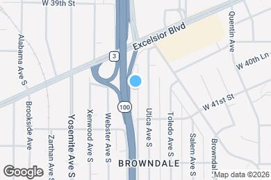 Map image of the property - 4061 Vernon Ave S