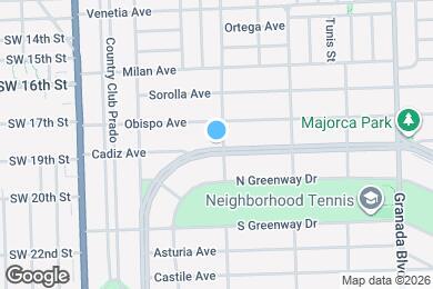 Map image of the property - 1305 Alhambra Cir