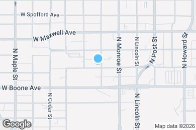 Map image of the property - 1102 W Sharp Ave