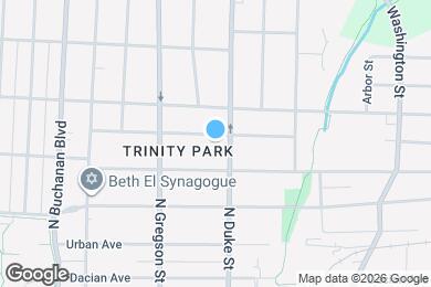 Map image of the property - 905 Demerius St