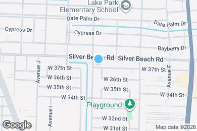 Map image of the property - 490 W 37th St
