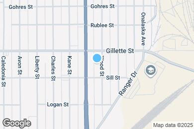 Map image of the property - 1527 Wood St