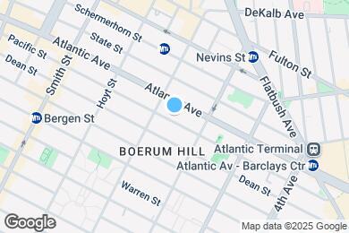 Map image of the property - 413 Pacific St