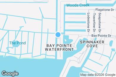 Map image of the property - 8809 Bay Pointe Dr