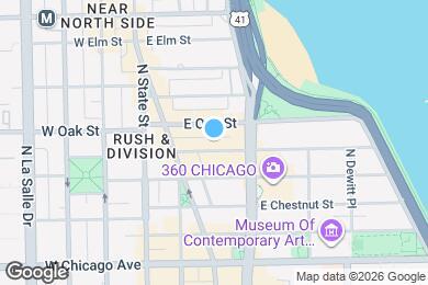 Map image of the property - 70 E Walton St