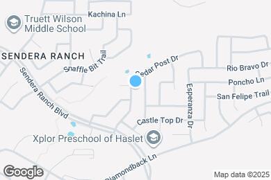 Map image of the property - 14112 Cedar Post Dr