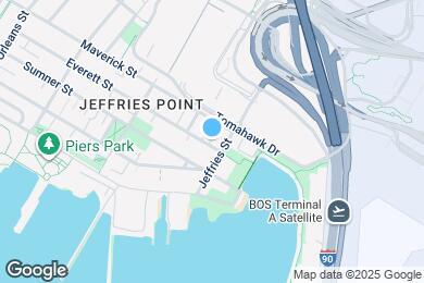 Map image of the property - 254 Everett St