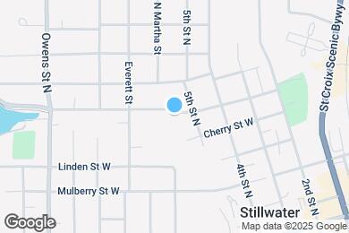 Map image of the property - 317 Laurel Street West