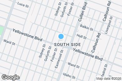 Map image of the property - 6631 Foster St