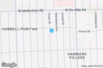 Map image of the property - 16640 Cruse St