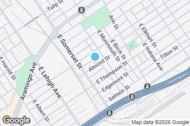 Map image of the property - 2846 Almond St