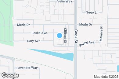 Map image of the property - 74800 Sheryl Ave
