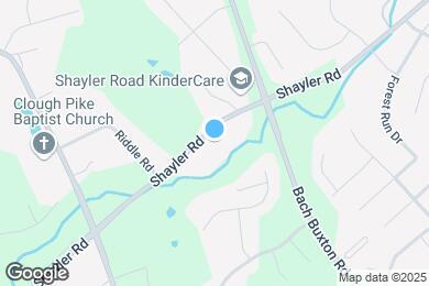 Map image of the property - Shayler Brook Apartments