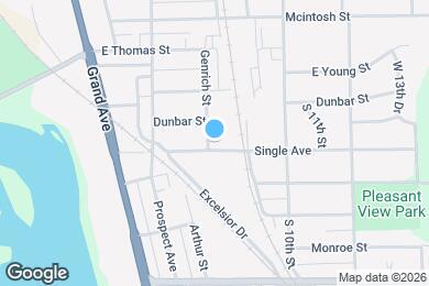 Map image of the property - 915 Genrich St