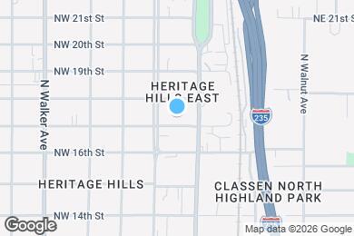 Map image of the property - 117 NW 17th St