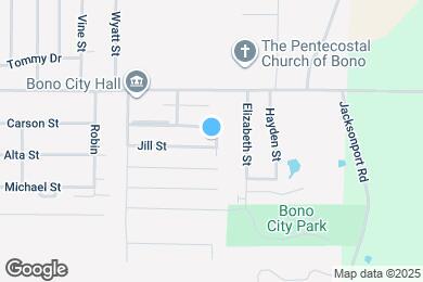 Map image of the property - 712 Jill Ln