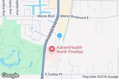 Map image of the property - 1185 S Pinellas Ave