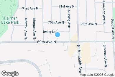 Map image of the property - 1708 69th Ave N