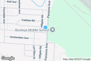 Map image of the property - 2915 Parsons Ave