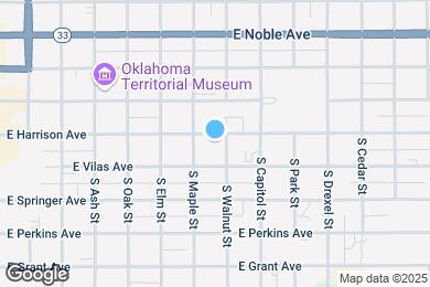 Map image of the property - 715 E Harrison Ave