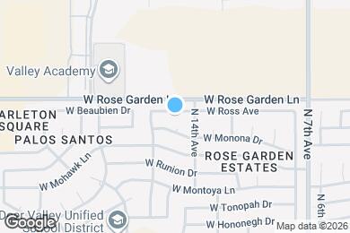 Map image of the property - 1419 W Ross Ave