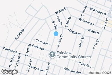 Map image of the property - 701 S 13th St