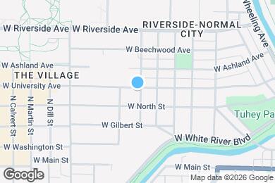 Map image of the property - 1201 W University Ave
