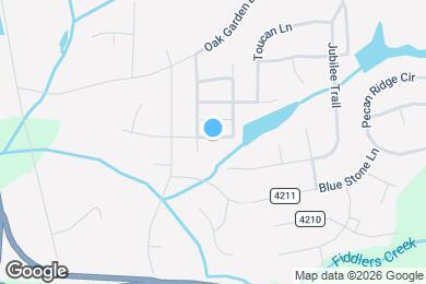 Map image of the property - 5122 Fiddlers Run Dr