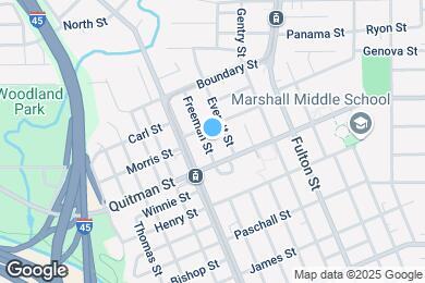 Map image of the property - 2316 Freeman St
