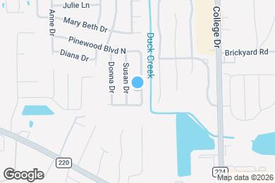 Map image of the property - 2643 Pinewood Blvd E