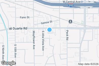 Map image of the property - Monrovia Villas Apartments